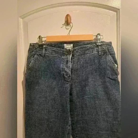 P7007 loft stretch medium wash straight leg jeans size 8 - Picture 3 of 8